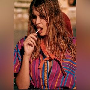 Sézane Laurine blouse: NWT. SZ small.